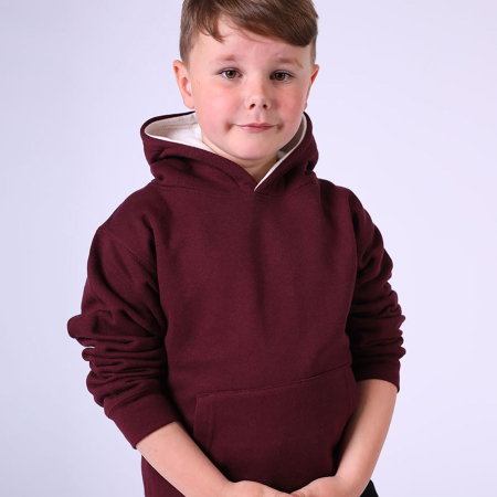 W73K Kids Contrast Hoodie image 1