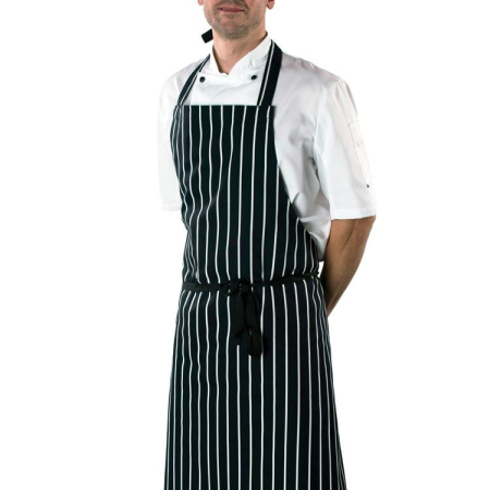 DP85 Cotton Striped Butchers Apron image 1