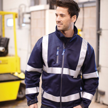 HVK09 Yoko Hi Vis Softshell Jacket image 1