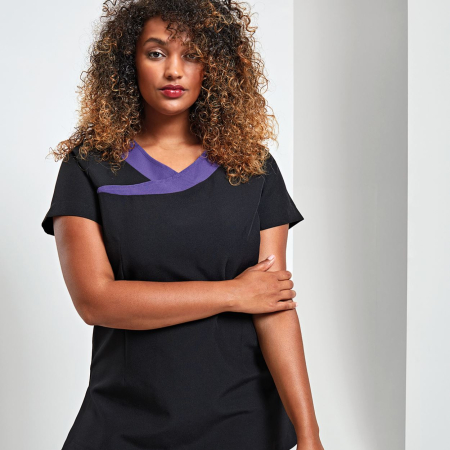 PR691 Ivy Beauty Tunic Contrast Neck image 1