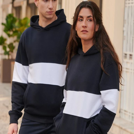 FR803 Heavyweight Panelled Hoodie image 1