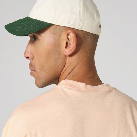 BB67 (B67) Contrast Peak Leisure Cap image 1