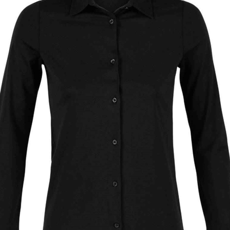 03199 Lds Balthazar NEOBLU Ladies Balthazar Jersey Long Sleeve Shirt image 1