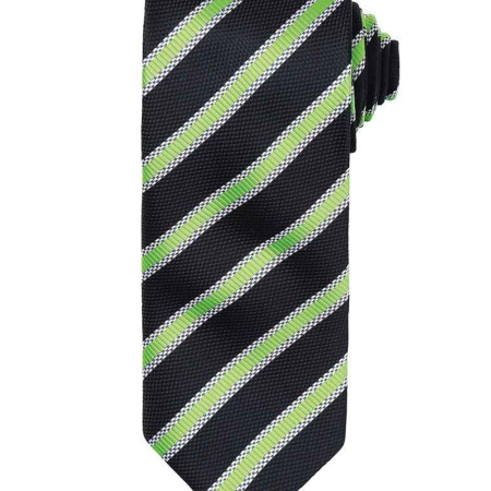 PR783 Premier Waffle Stripe Tie image 1